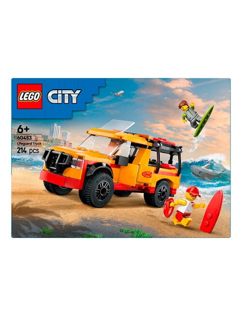 LEGO City Lifeguard Beach Rescue Truck, 60453 product photo View 02 L