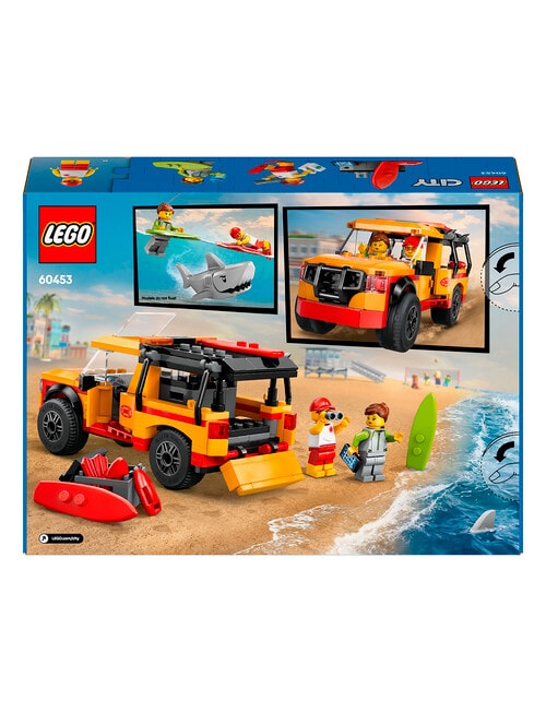 LEGO City Lifeguard Beach Rescue Truck, 60453 product photo View 05 L