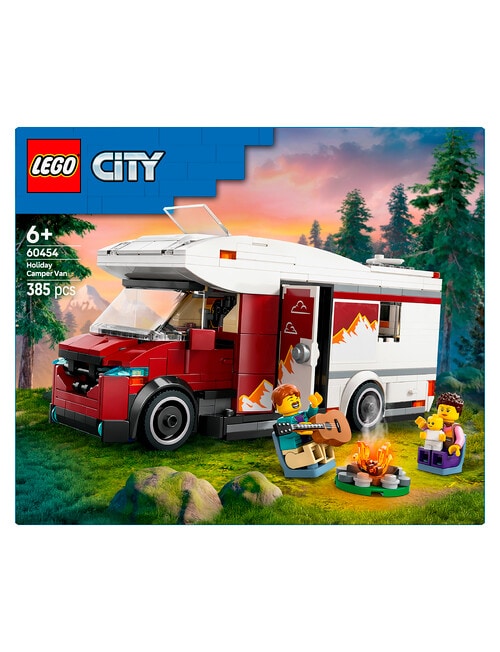 LEGO City Holiday Adventure Camper Van, 60454 product photo View 02 L