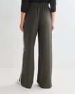 Whistle Sport Stripe Jog Pant, Short Length, Dark Olive product photo View 02 S