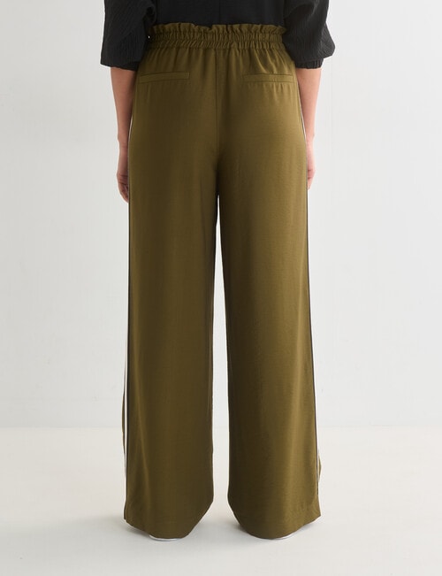 Whistle Sport Stripe Regular Length Jog Pant, Olive product photo View 02 L