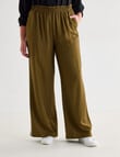 Whistle Sport Stripe Regular Length Jog Pant, Olive product photo View 12 S