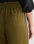 Whistle Sport Stripe Regular Length Jog Pant, Olive product photo View 05 S