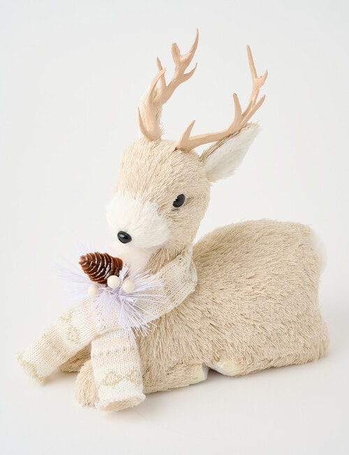 Christmas Shop Sitting Deer product photo