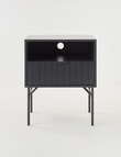 Haven Furniture Siena Bedside Table, Slate product photo View 03 S