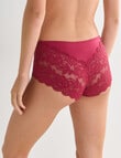 Lyric Boyleg Bandeau Lace, Ruby product photo View 02 S