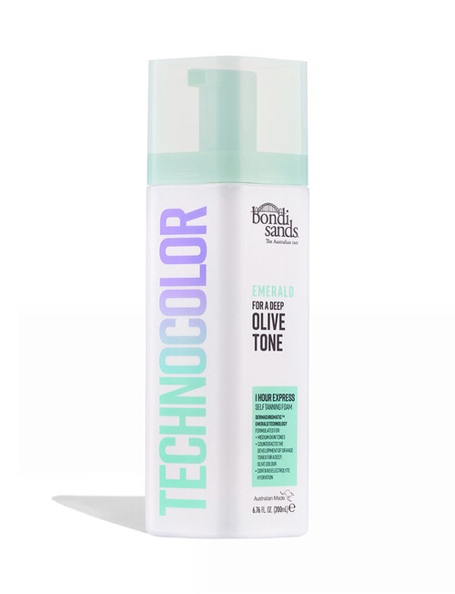Bondi Sands Technocolor 1hr Express Self Tanning Foam, Emerald product photo