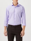 Van Heusen Poplin Tailored Long Sleeve Shirt, Navy product photo