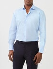 Van Heusen Dash Print Tailored Long Sleeve Shirt, Sky product photo
