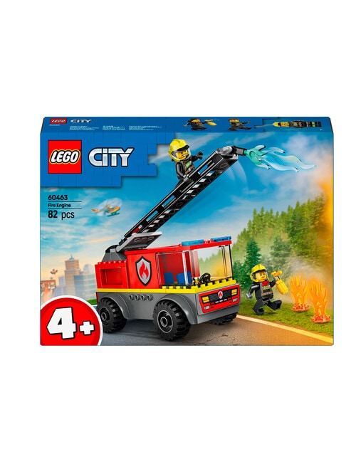 LEGO City Fire Ladder Truck, 60463 product photo View 02 L