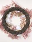 Christmas Shop Faux Wreath, Shimmer product photo View 03 S