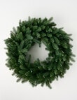 Christmas Shop Pre-Lit Faux Spruce Wreath, Dual Lights product photo View 03 S