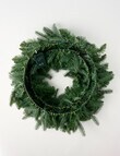 Christmas Shop Pre-Lit Faux Spruce Wreath, Dual Lights product photo View 04 S
