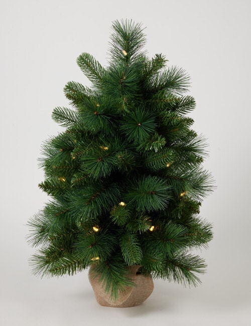 Christmas Shop Spruce Pre-Lit Tree, Dual Lights, 61cm/2ft product photo