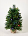 Christmas Shop Spruce Pre-Lit Tree, Dual Lights, 61cm/2ft product photo View 03 S
