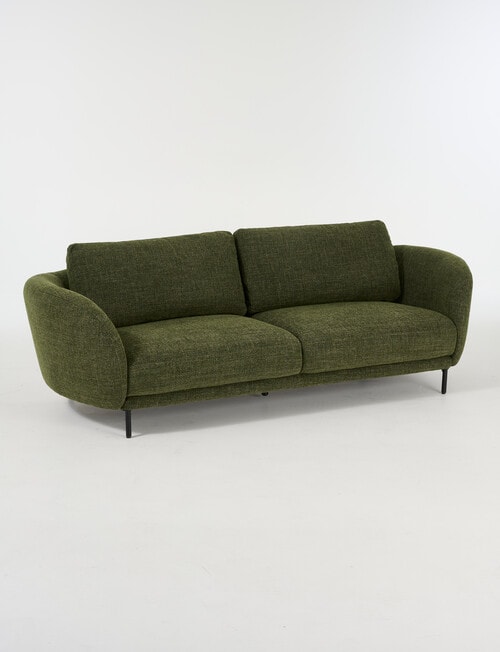 LUCA Furniture Milan Fabric 3 Seater Sofa product photo