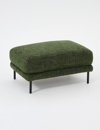 LUCA Furniture Milan Fabric Ottoman product photo