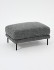 LUCA Furniture Milan Fabric Ottoman product photo