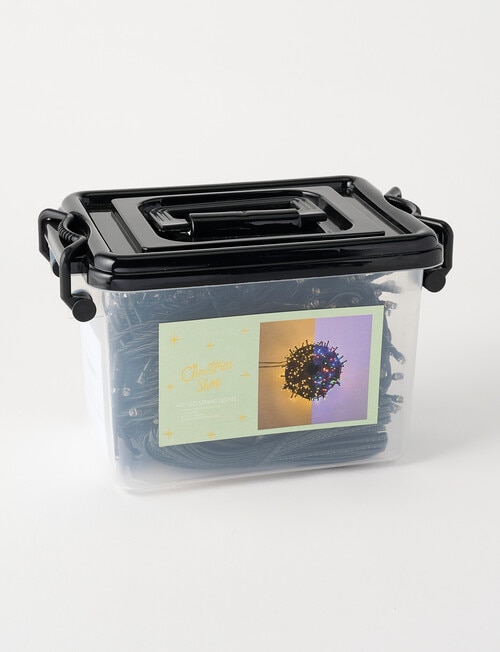 Christmas Shop 450 LED String Lights, Warm White or Multicolour product photo View 02 L