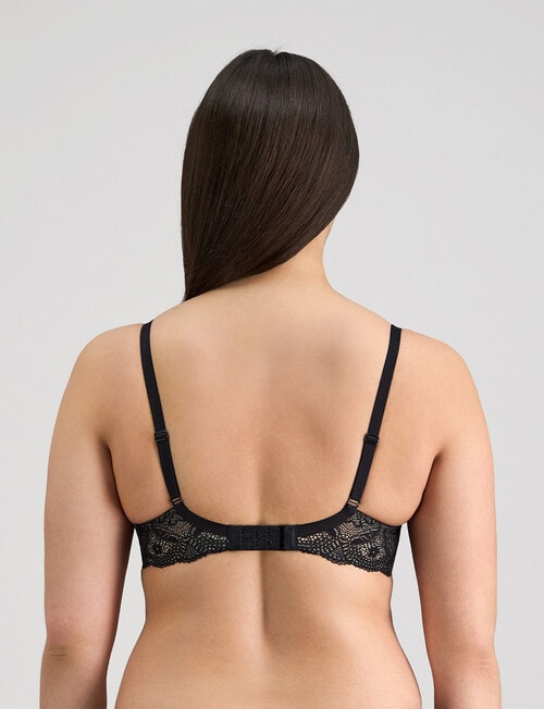 Fayreform Juniper Underwire Bra, Black, D-J product photo View 02 L