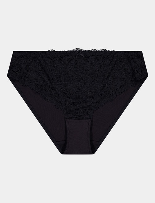 Fayreform Juniper Bikini Brief, Black product photo View 04 L