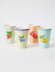 Terrace Flavours, Set of 4 Tumblers, Fruit product photo
