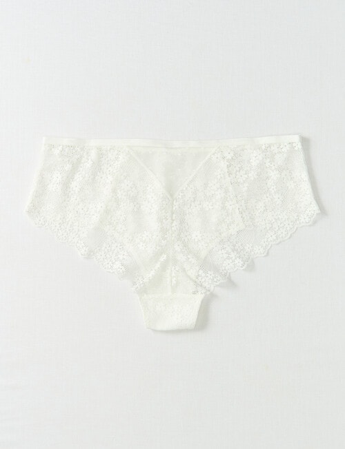 Lyric Marlene Cheeky Boyleg Brief, White product photo View 02 L