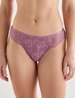 Lyric Marlene Lace Bikini Brief, Violet product photo