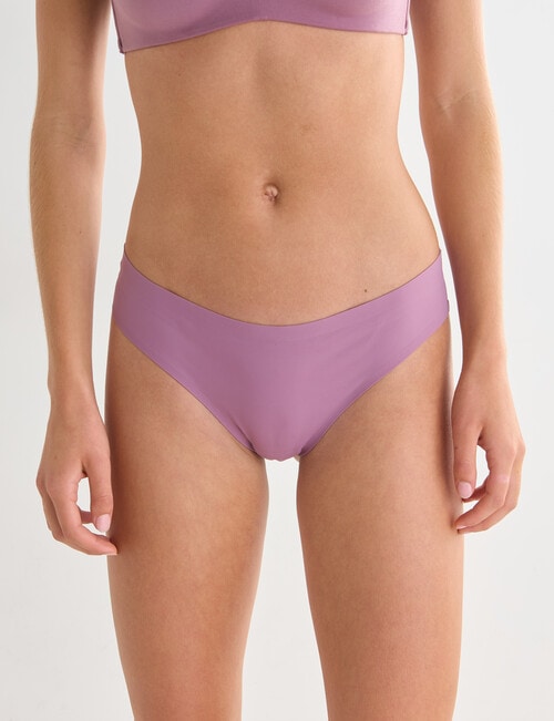Lyric Laser Bikini Brief, Violet product photo