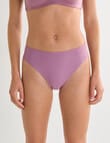 Lyric Laser Hi Cut Brief, Violet product photo