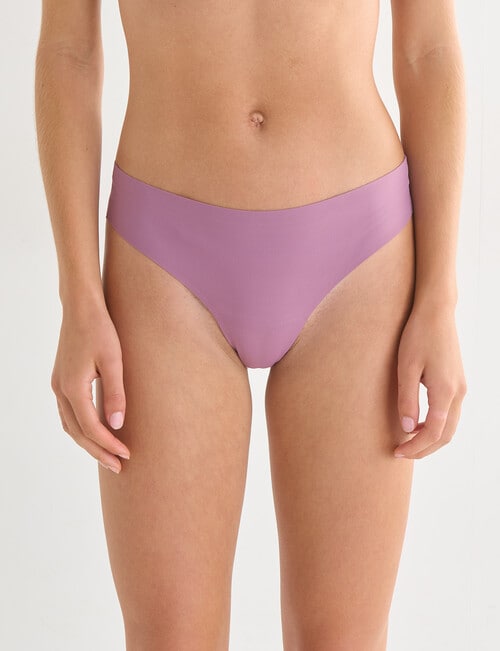 Lyric Laser G-String Brief, Violet product photo