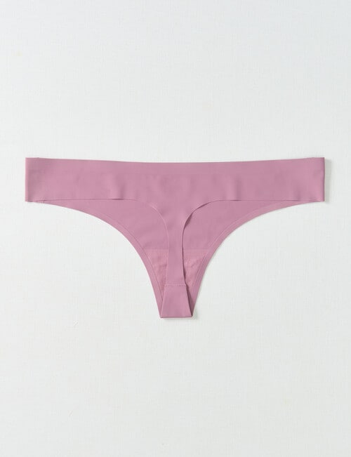 Lyric Laser G-String Brief, Violet product photo View 02 L