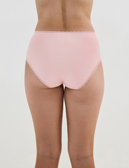 Bendon Stretch Cotton Full Brief, Icy Pink product photo View 02 L