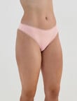 Bendon Stretch Cotton Thong, Icy Pink product photo View 03 S