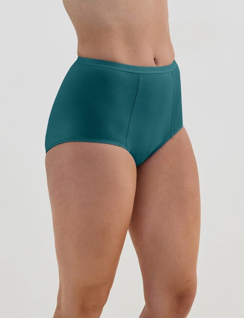 Bendon Body Cotton Full Brief, Rain Forest product photo View 03 L