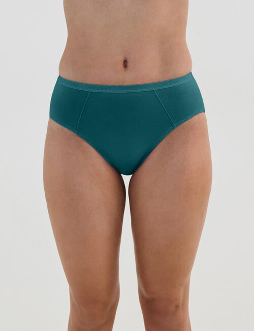 Bendon Body Cotton High Cut Brief, Rain Forest product photo