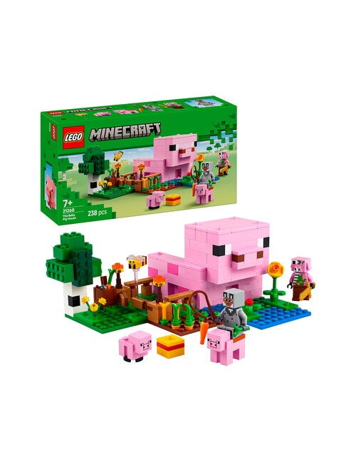 LEGO Minecraft The Baby Pig House, 21268 product photo