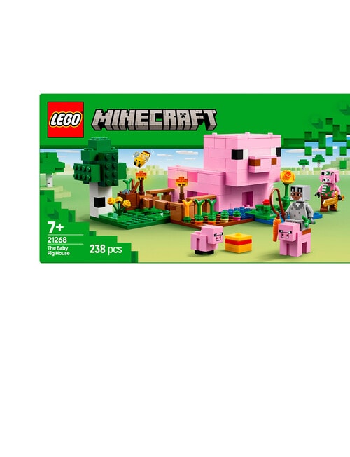 LEGO Minecraft The Baby Pig House, 21268 product photo View 02 L