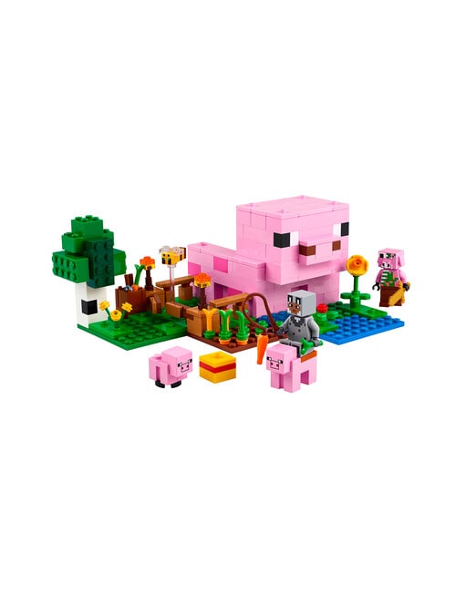 LEGO Minecraft The Baby Pig House, 21268 product photo View 03 L