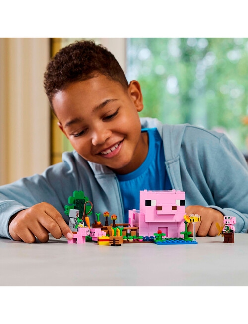 LEGO Minecraft The Baby Pig House, 21268 product photo View 04 L