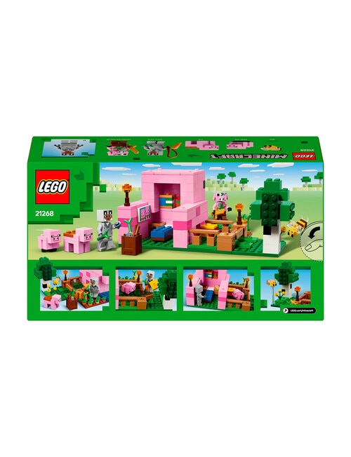 LEGO Minecraft The Baby Pig House, 21268 product photo View 05 L