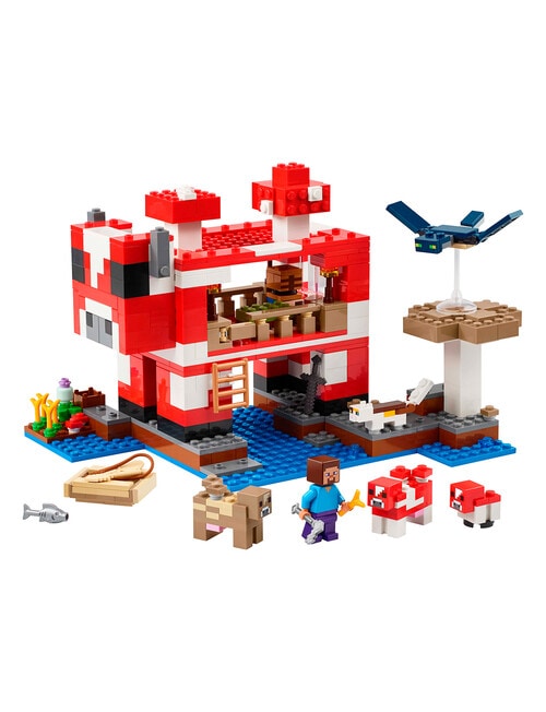 LEGO Minecraft The Mooshroom House, 21270 product photo View 03 L
