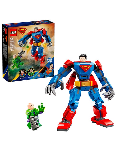 LEGO Superheroes Superman Mech vs. Lex Luthor, 76302 product photo