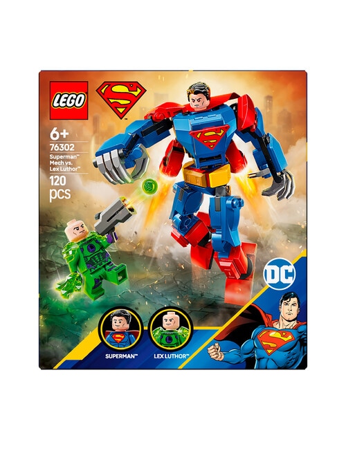 LEGO Superheroes Superman Mech vs. Lex Luthor, 76302 product photo View 02 L