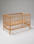 BabyRest Bexley Cot, Natural Ash product photo View 02 S