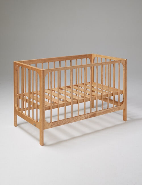 BabyRest Bexley Cot, Natural Ash product photo View 02 L