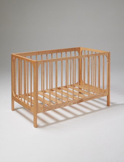 BabyRest Bexley Cot, Natural Ash product photo View 03 L