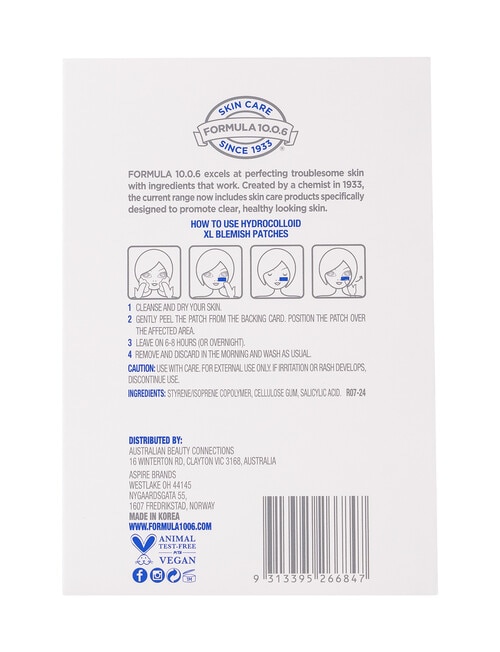 Formula 10.0.6 Got Your Back Blemish Patches product photo View 06 L