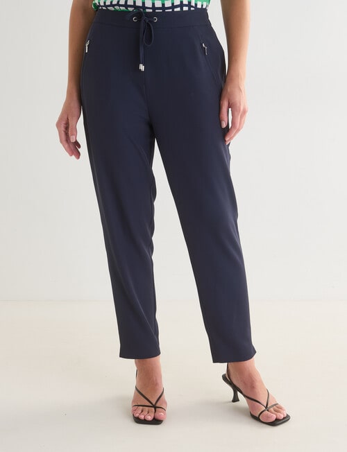 Oliver Black Jog Pants, Navy product photo