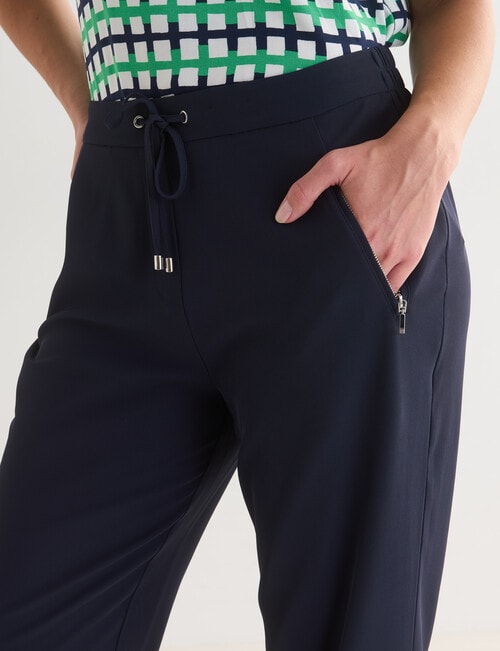 Oliver Black Jog Pants, Navy product photo View 04 L